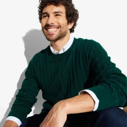 Jules Pull col rond torsade- Pull