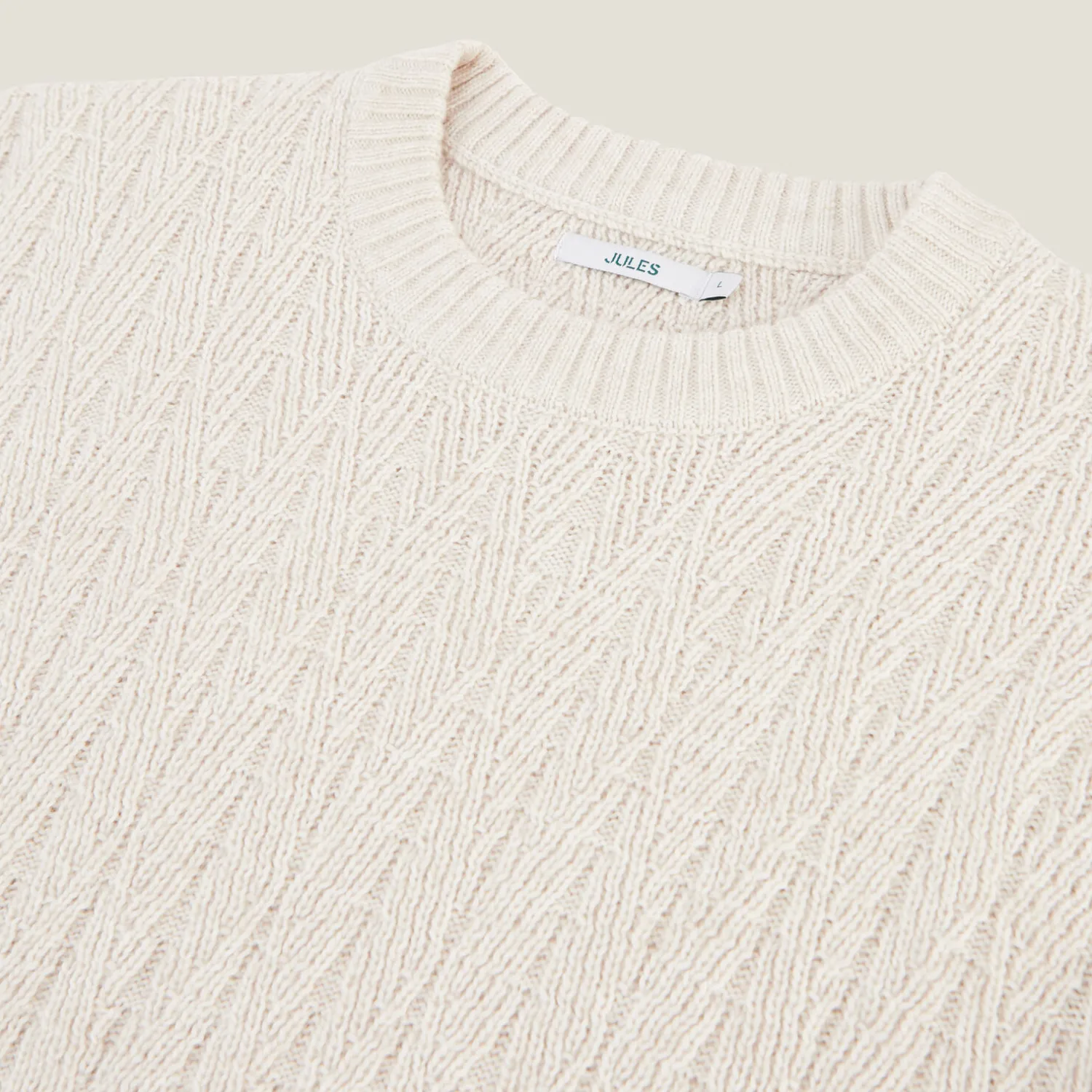 Jules Pull col rond torsade- Pull