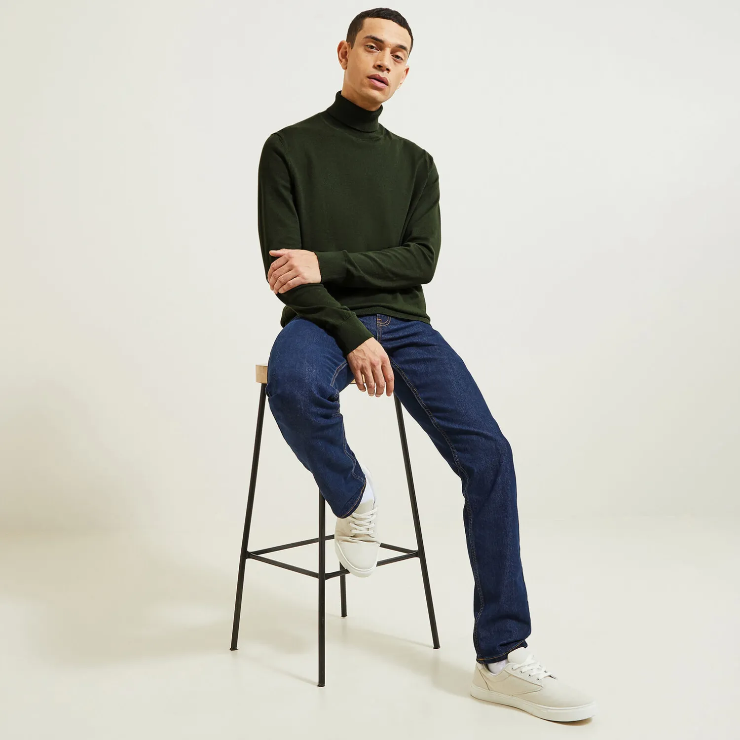 Jules Pull col roulé- Pull