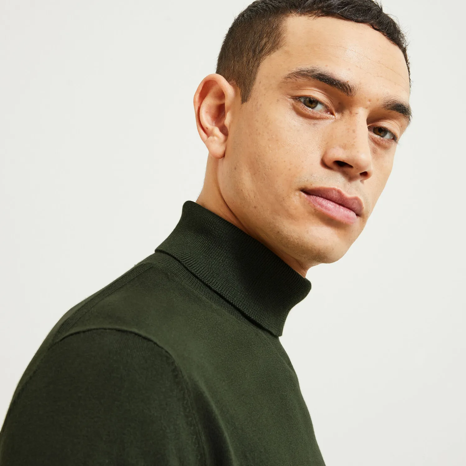 Jules Pull col roulé- Pull