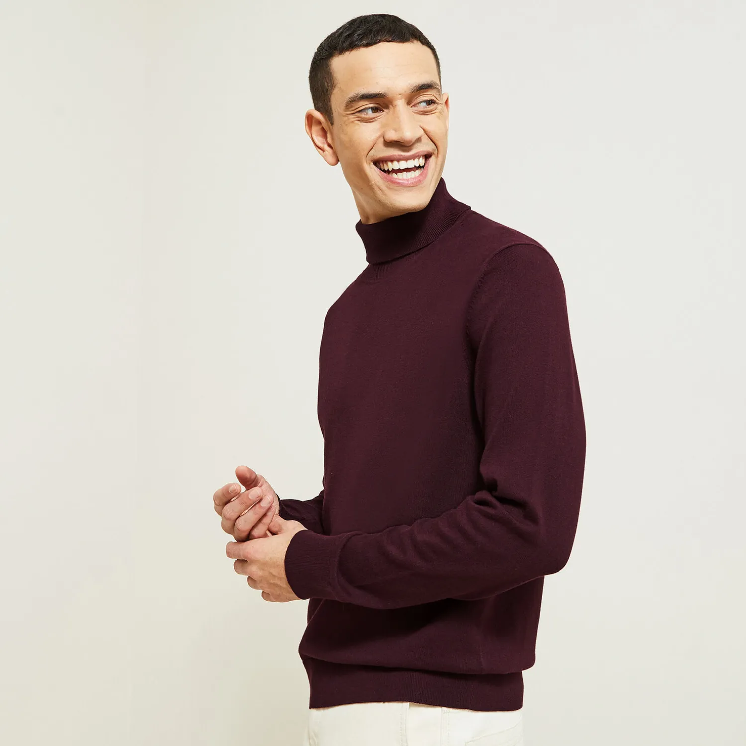 Jules Pull col roulé- Pull