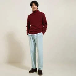 Jules Pull col roulé doux- Pull