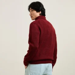 Jules Pull col roulé doux- Pull