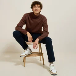 Jules Pull col roulé doux- Pull