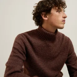 Jules Pull col roulé doux- Pull