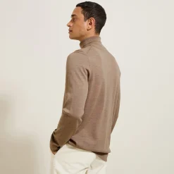 Jules Pull col roulé mérinos- Pull