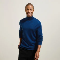 Jules Pull col roulé mérinos- Pull