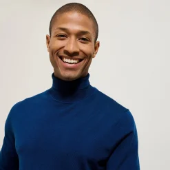 Jules Pull col roulé mérinos- Pull