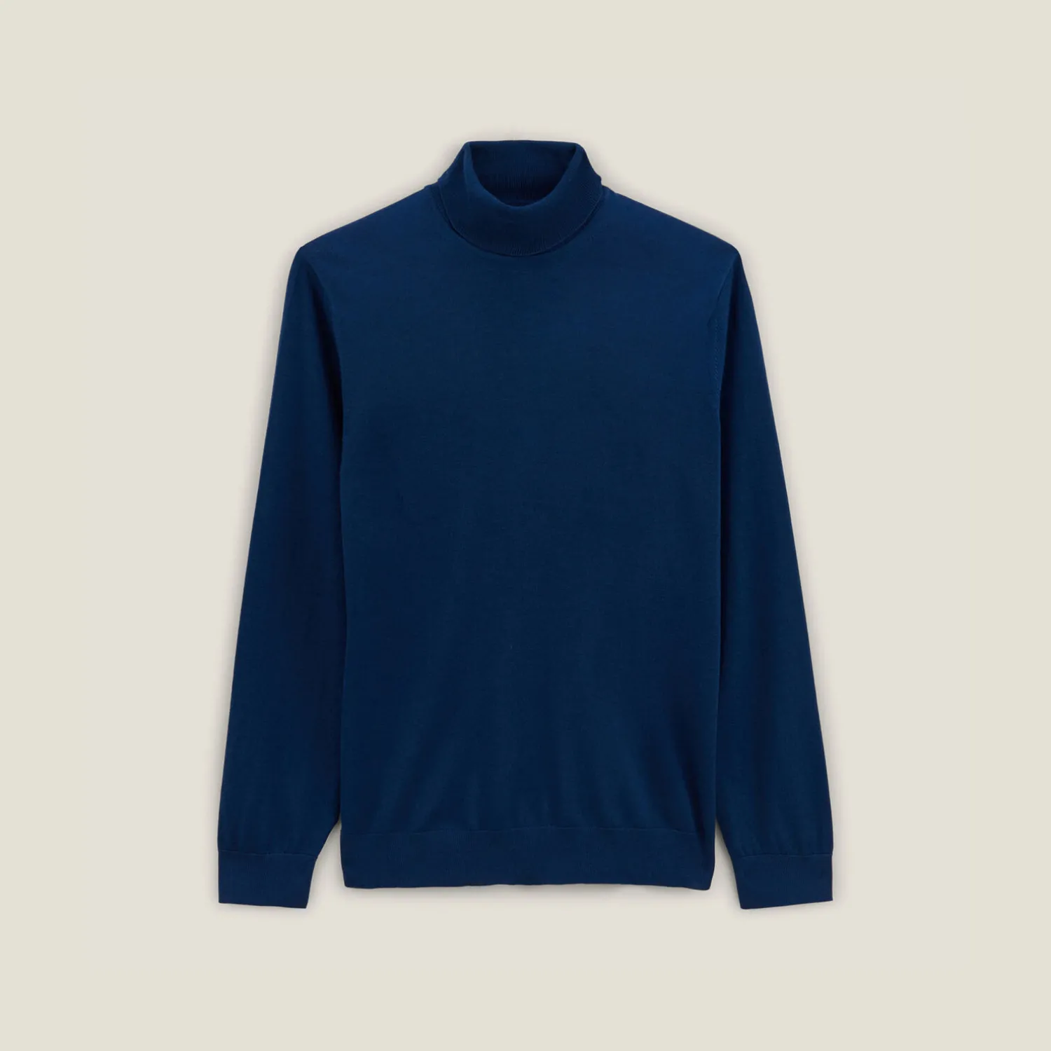 Jules Pull col roulé mérinos- Pull