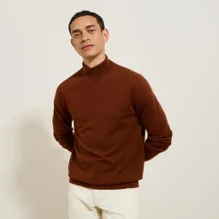 Jules Pull col roulé mérinos- Pull