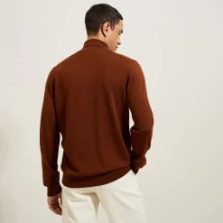 Jules Pull col roulé mérinos- Pull