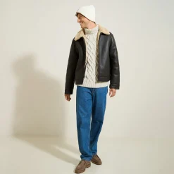 Jules Pull col roulé torsade- Pull