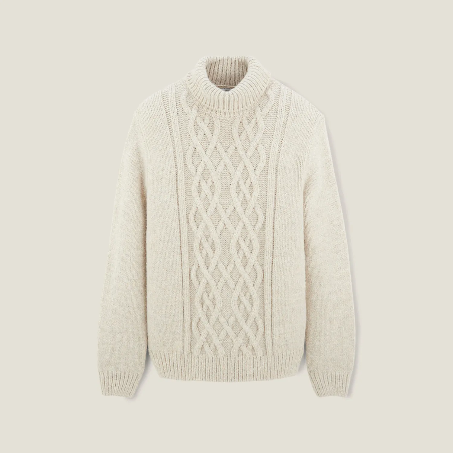 Jules Pull col roulé torsade- Pull