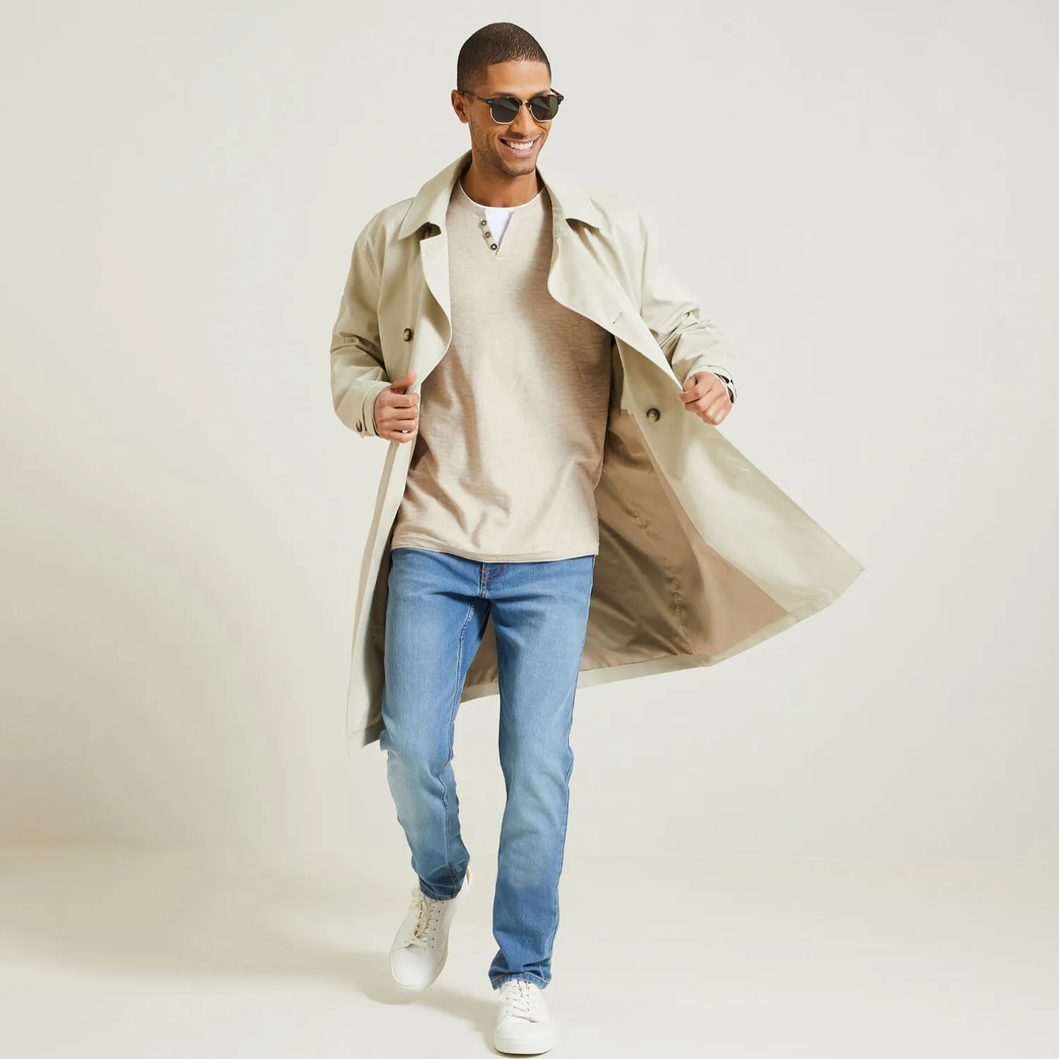 Jules Pull col tunisien 2 en 1- Pull