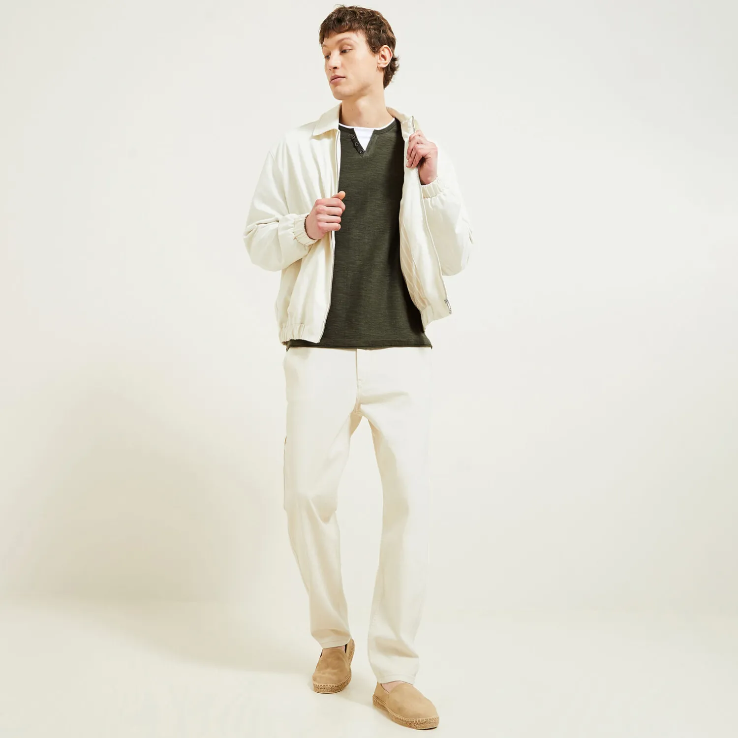 Jules Pull col tunisien 2 en 1- Pull