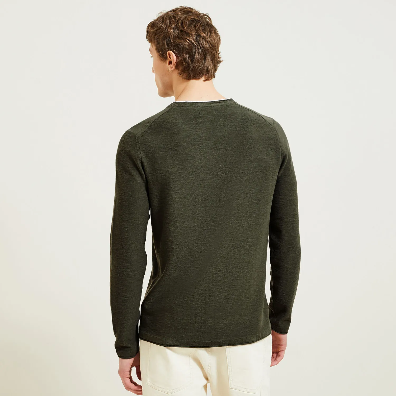 Jules Pull col tunisien 2 en 1- Pull