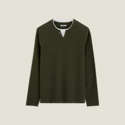 Jules Pull col tunisien 2 en 1- Pull