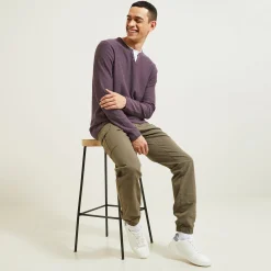 Jules Pull col tunisien 2 en 1- Pull