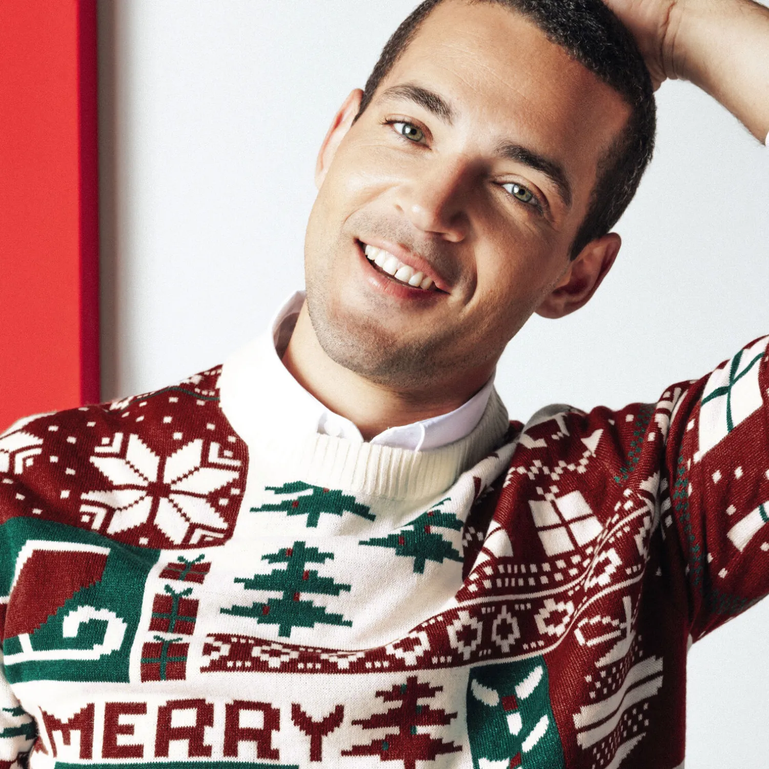 Jules Pull de Noël col rond- Pull