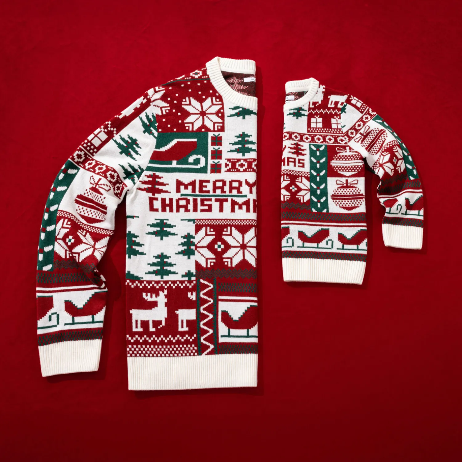 Jules Pull de Noël col rond- Pull