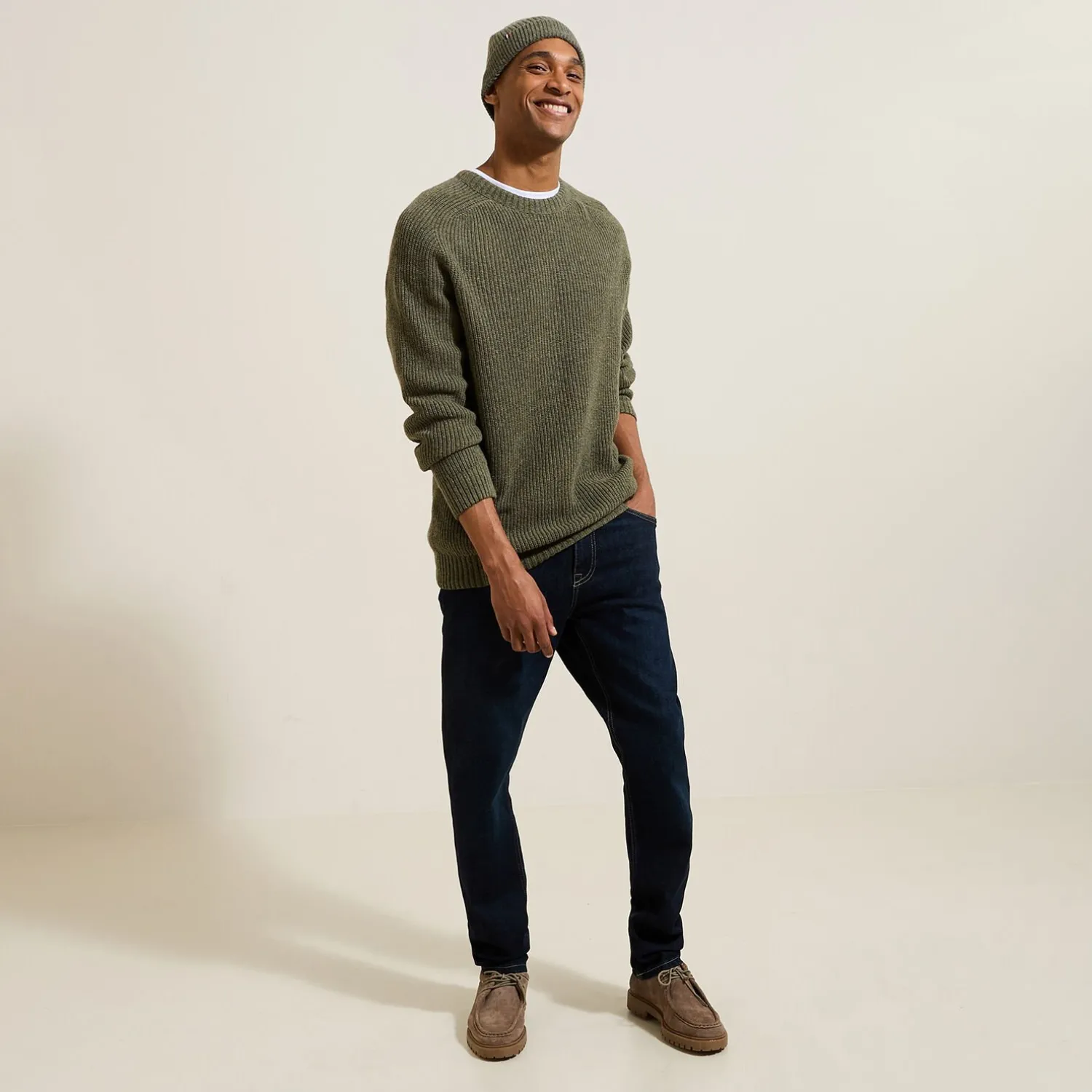 Jules Pull Made In France col rond- Made In France|Pull