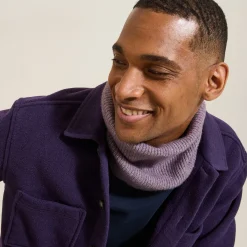 Jules Snood uni en maille- Écharpe, Bonnet & Gants