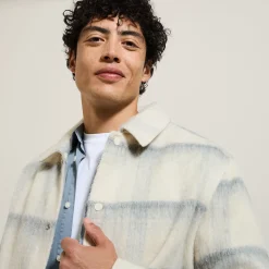 Jules Surchemise à carreaux mi-saison- Surchemise|Manteau & Blouson