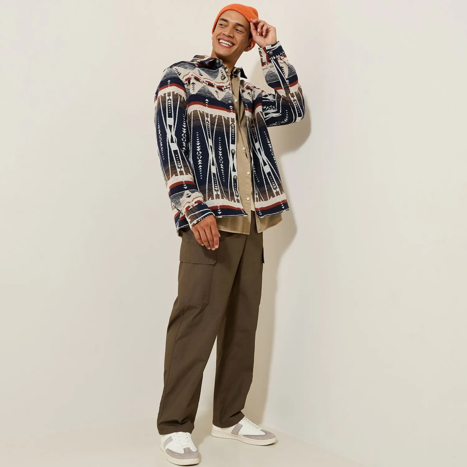 Jules Surchemise à motifs géométriques- Surchemise|Chemise