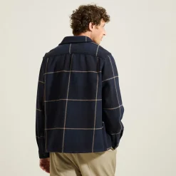 Jules Surchemise en coton à carreaux- Surchemise|Chemise