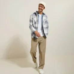 Jules Surchemise en coton à carreaux- Surchemise|Chemise