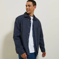 Jules Surchemise en coton col chemise- Surchemise|Chemise