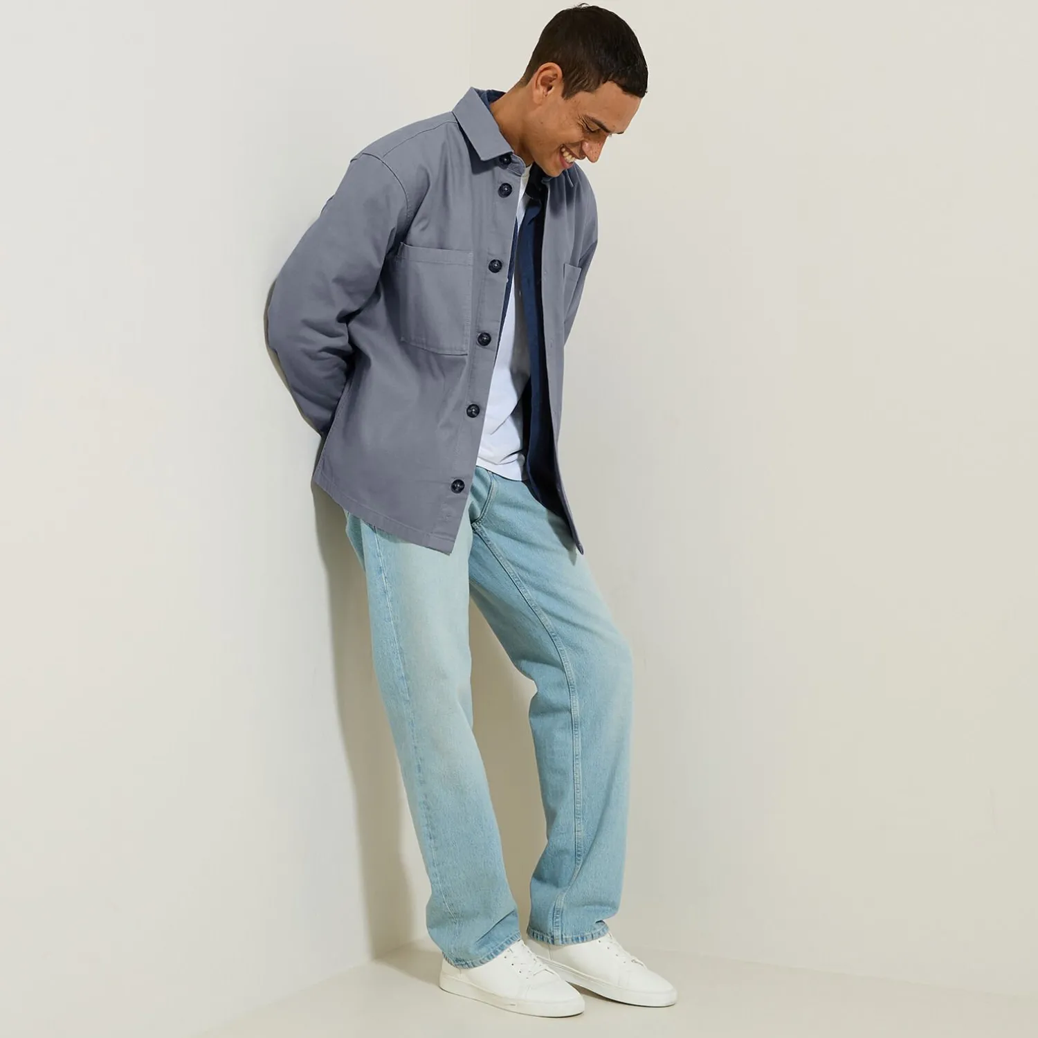 Jules Surchemise en coton col chemise- Surchemise|Chemise