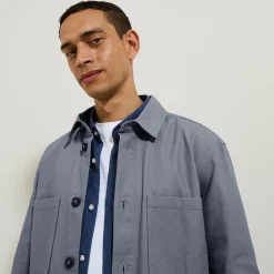 Jules Surchemise en coton col chemise- Surchemise|Chemise