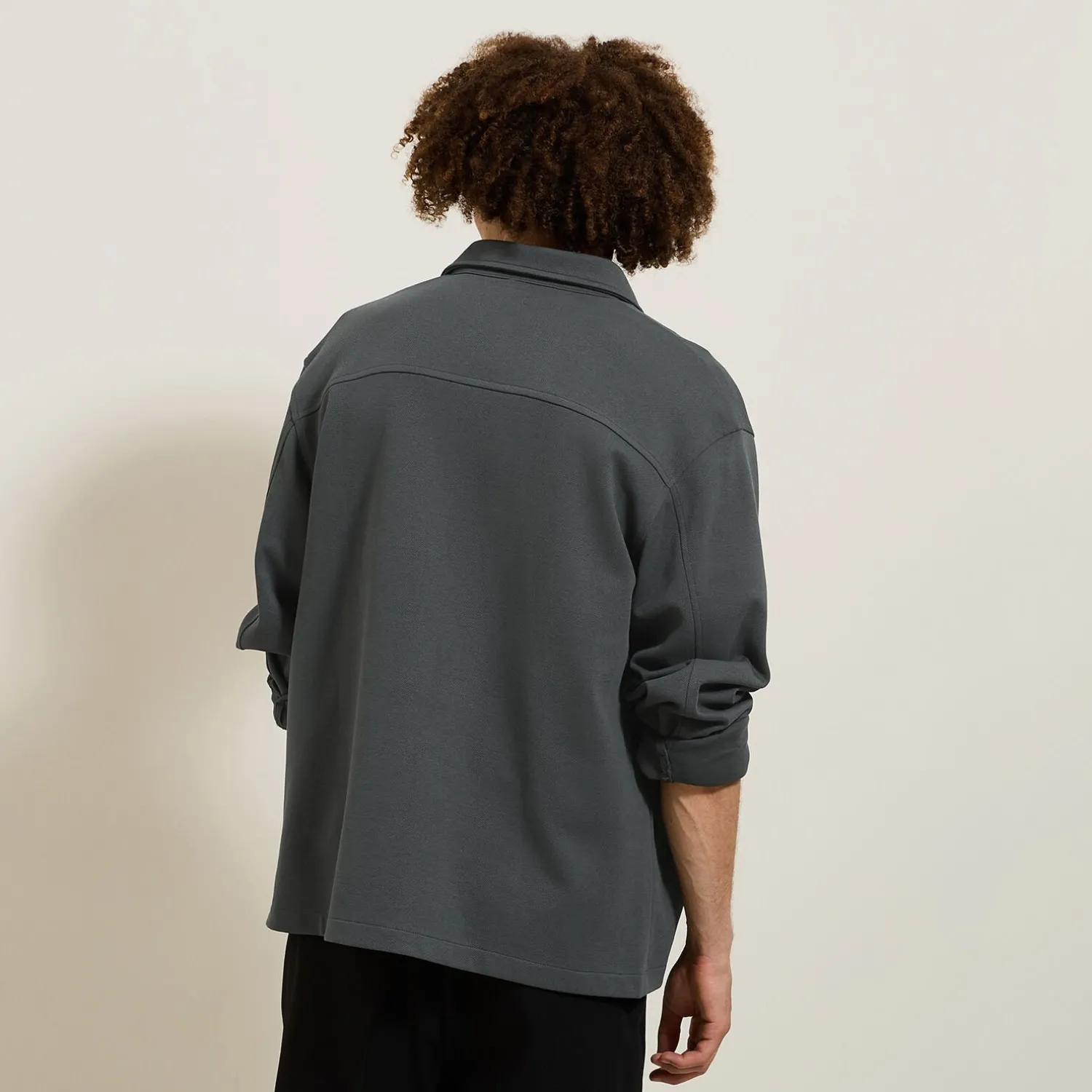 Jules Surchemise en maille col chemise- Surchemise|Chemise