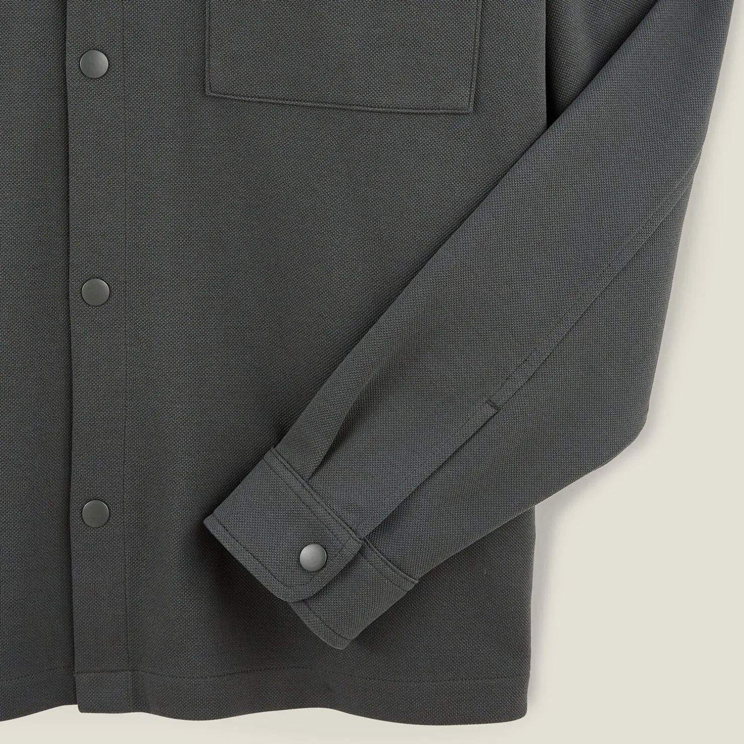 Jules Surchemise en maille col chemise- Surchemise|Chemise