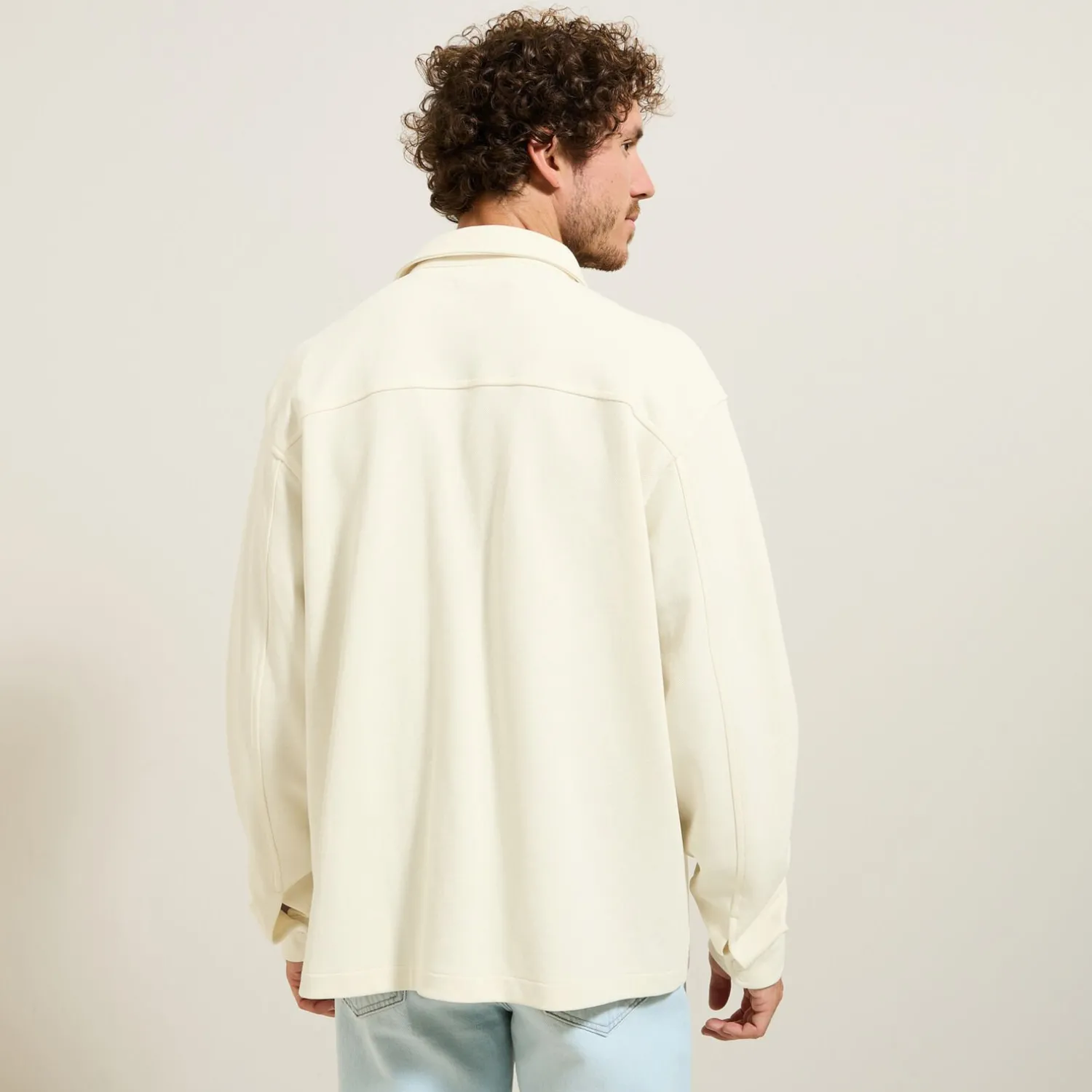 Jules Surchemise en maille col chemise- Surchemise|Chemise