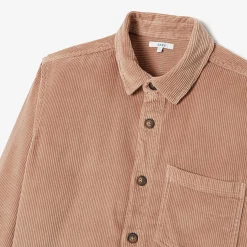 Jules Surchemise en velours col chemise- Surchemise|Chemise