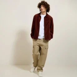 Jules Surchemise zippée en velours côtelé- Surchemise|Manteau & Blouson