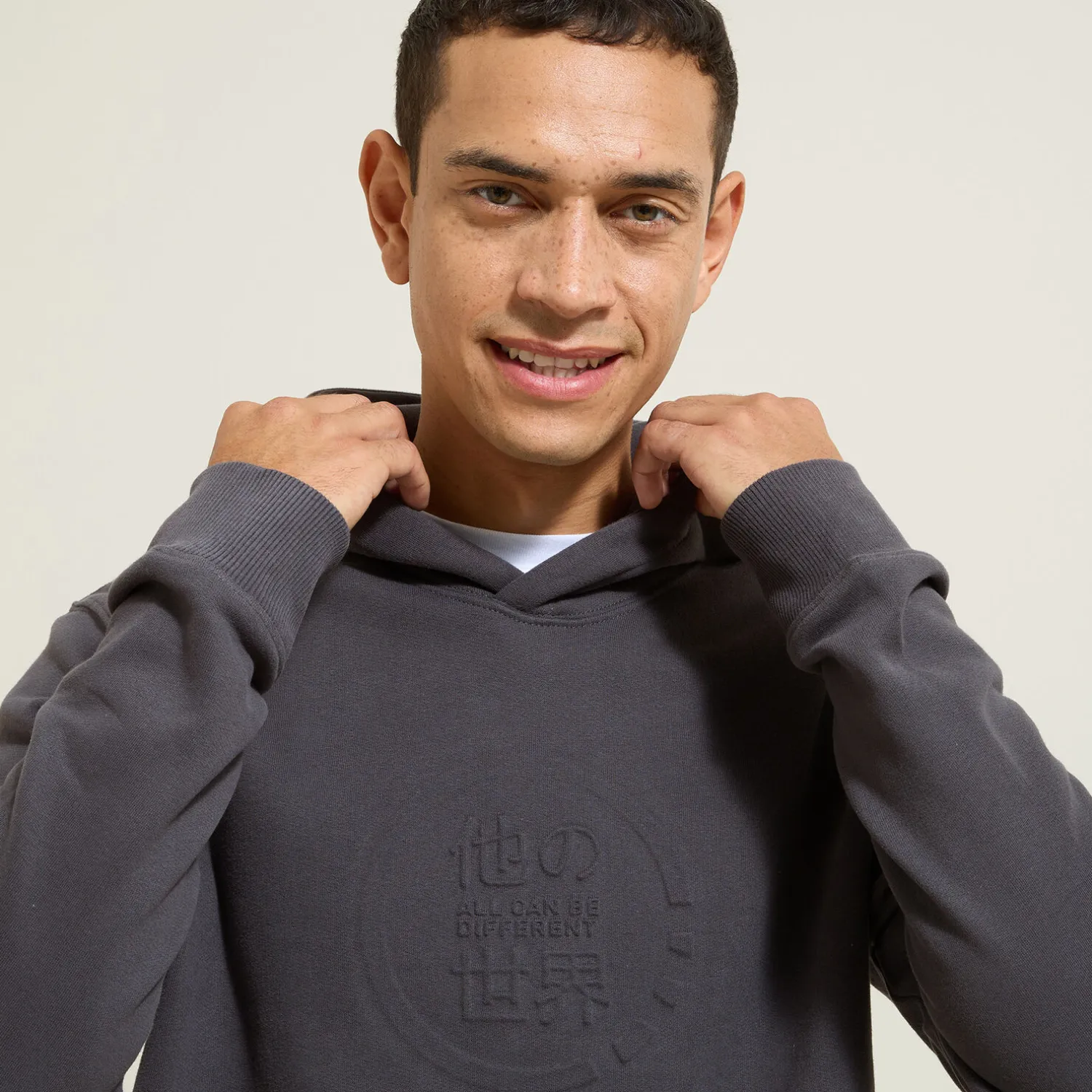 Jules Sweat à capuche animation reliefée- Sweat