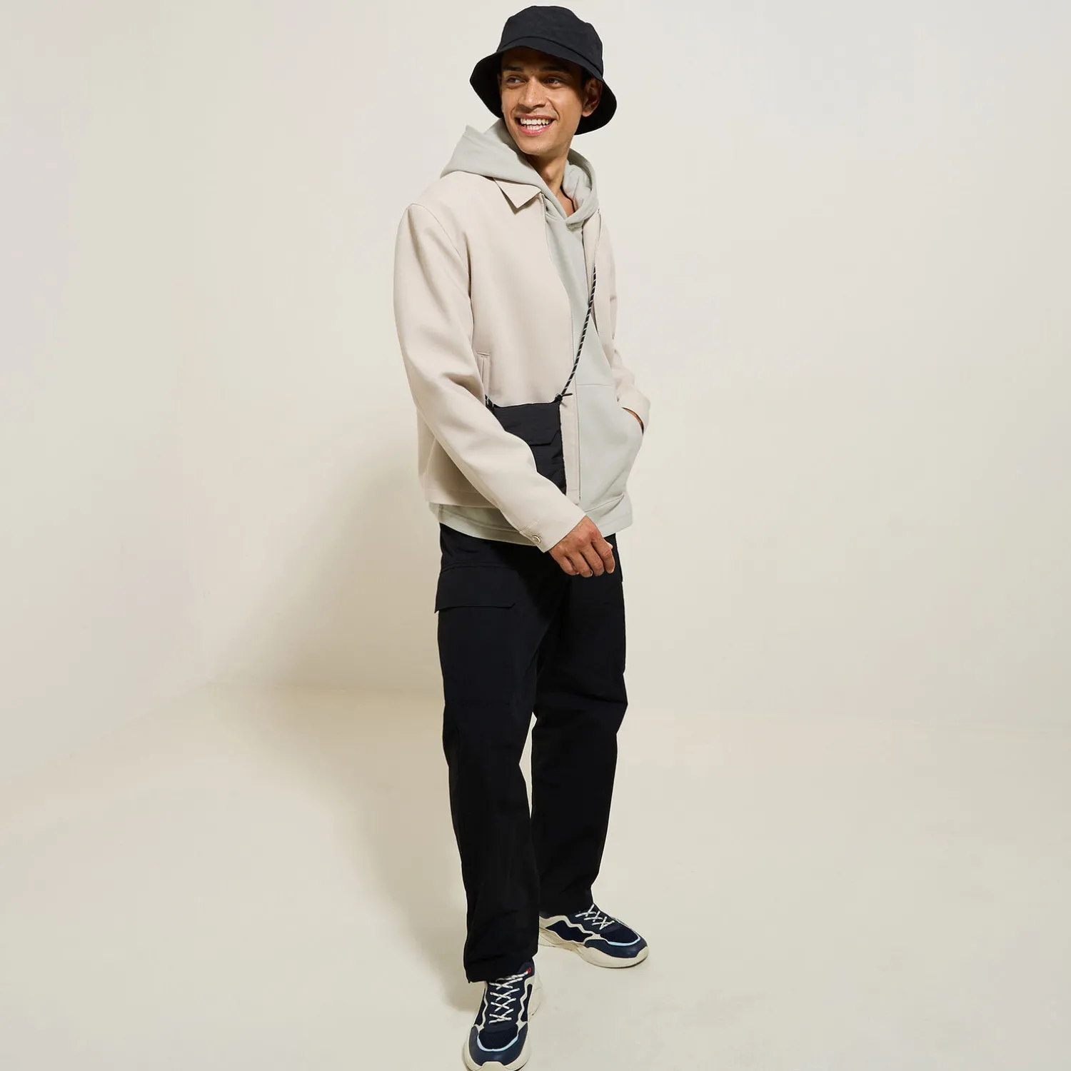 Jules Sweat à capuche manches courtes uni- Sweat