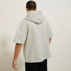 Jules Sweat à capuche manches courtes uni- Sweat