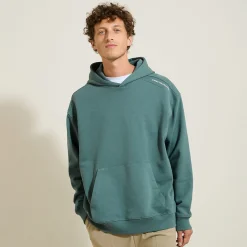 Jules Sweat à capuche oversize imprimé capuche et dos- Sweat