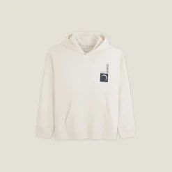 Jules Sweat à capuche oversize imprimé devant et dos- Sweat