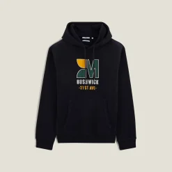 Jules Sweat à capuche patch et broderie devant- Sweat