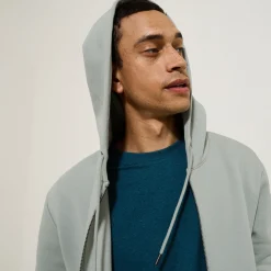 Jules Sweat à capuche zippé uni- Sweat