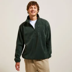 Jules Sweat col montant zippé polaire- Sweat