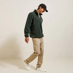 Jules Sweat col montant zippé polaire- Sweat