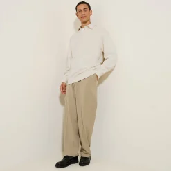 Jules Sweat col polo relax uni- Polo|Sweat