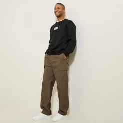 Jules Sweat col rond imprimé devant- Sweat