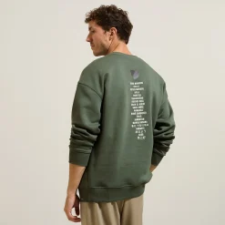 Jules Sweat col rond imprimé devant dos- Sweat